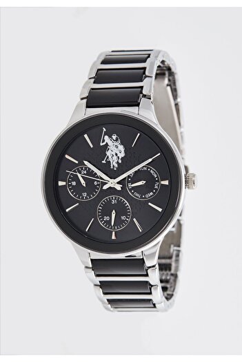U.S. Polo Assn. Alexandre Two Tone Stainless Steel Bracelet