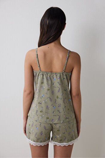 Penti Iris Printed Şortlu Pijama Takımı