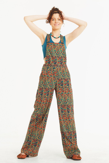 Los banditos Wide Leg Salopet Women's Jumpsuit