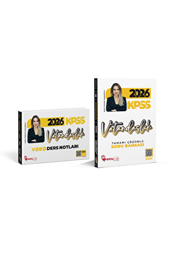 Hoca Kafası Yayınları 2026 Kpss Vatandaşlık Soru Bankası - Video Ders Notları 2 Li Set