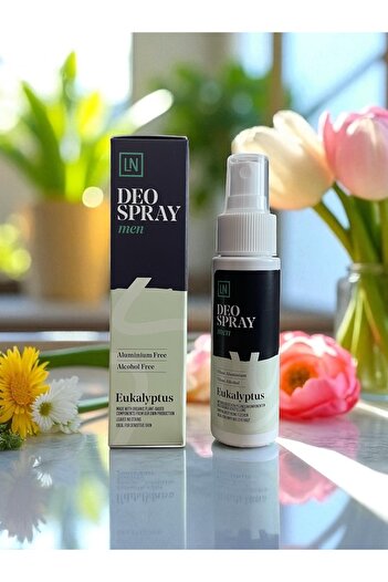 LaNaturel - [ ] Doğal Deo Spray Erkek - Alüminyumsuz, %100 Temiz İçerik - Okaliptüs 50 ml