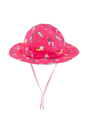 Stephen Joseph Baby Girl Hat Mermaid Pink