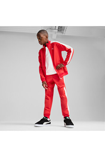 Puma Çocuk Kırmızı T7 Always On Track Jacket Eşofman Üstü 629875-11