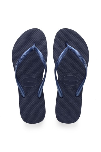 Havaianas Слім Жіночі Сині Капці 4000030