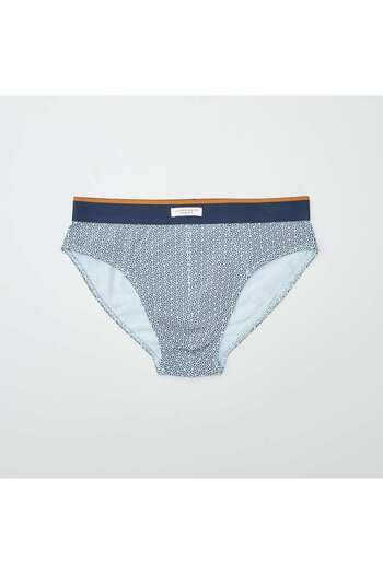 KIABI Pack of 3 printed briefs GREEN