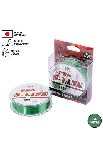 SAVEX Green Fishing Line - Japanese Material - 150 Meters - Pro S-Line - 0.45mm