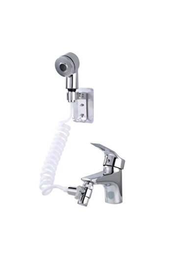 OEM Extension Shower for Faucet, Flexible Hose, Wall Mount, Silver