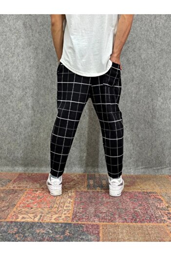 FıttingRoom Bohemian Patterned Baggy Trousers with Elastic Waist