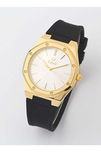 everd Evered Men's Watch with Rubber Strap
