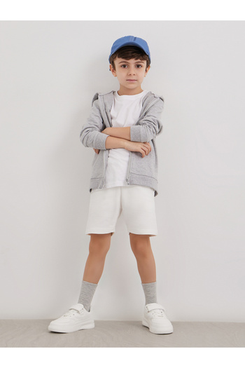 Styli Solid Shorts with Drawstring