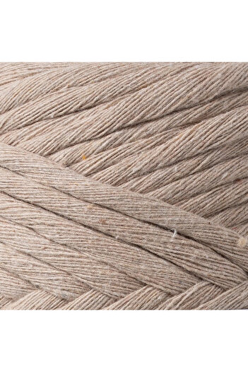 deposite La Mia Boho Ανοιχτό Μπεζ Twist Macrame Rope - L049 - 33984