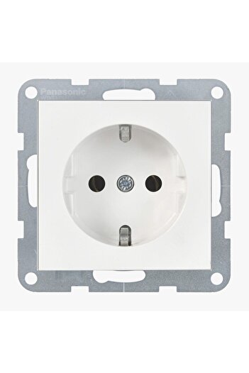 PANASONIC Mecanism Priza Schuko QC Karre Plus 55 Alb