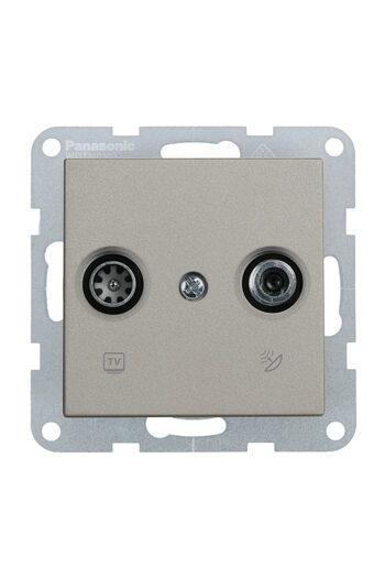 PANASONIC Mecanism priză satelit + tv finală Karre Plus 55 Bronz