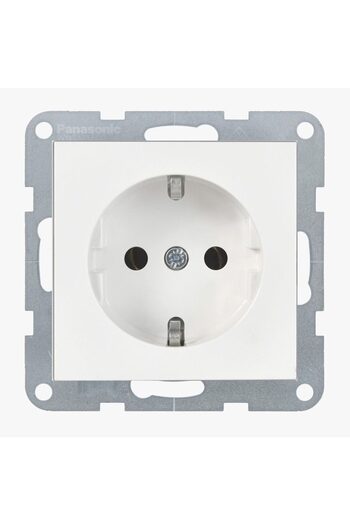 PANASONIC Mecanism Priza Schuko QC Karre Plus 55 Alb