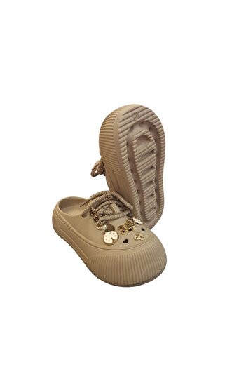 SOLMAZ 3404 Stoned Sabo Slippers