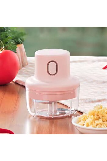 Bodhi Mini Garlic Chopper 250ml – USB Rechargeable, One-Touch Cutter for Garlic, Onion & Herbs
