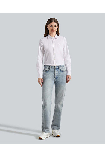 Gant Slim Stretch Oxford Striped Shirt – Modern Cut, Smart Detailing