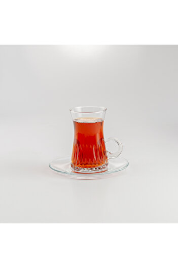 Dallaty glass tea cups 12 pcs