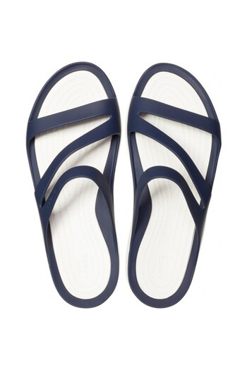 Crocs Papuci Swiftwater Sandal W - Navy/White