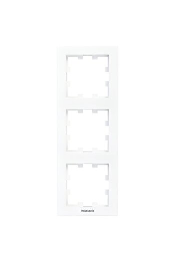 PANASONIC Vertical Triple Frame Karre Plus 55 White