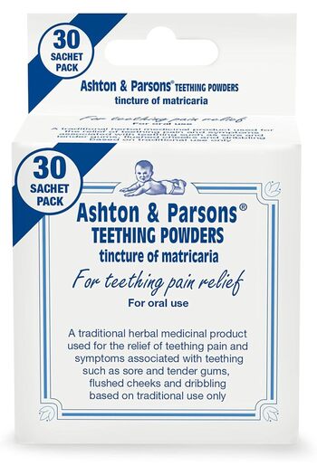 Ashton & Parsons Infants Teething Pain Relief Powder, Pack of 30