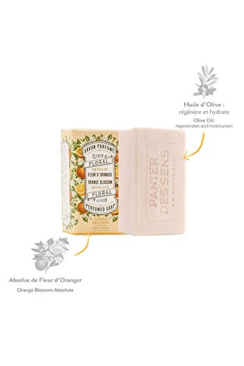 PANIER DES SENS Scented solid soap - Orange Blossom 150g