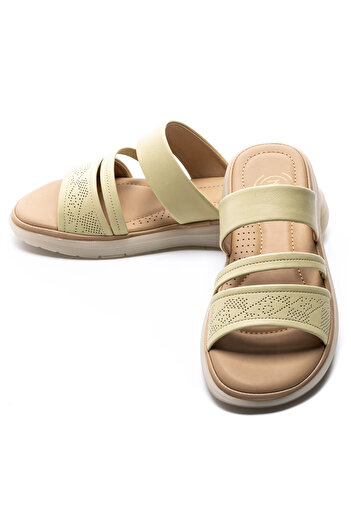 FORMAZIONE Women's Slippers with Low Sole 33191 Yellow |