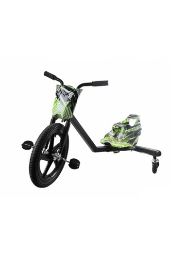rexa 360° Drifting Pedal Tricycle for Kids – 90 x 65 x 60 cm, Rear Caster Wheels for Spins & Slides