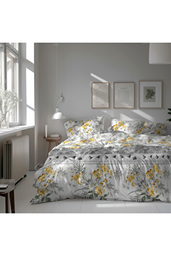 Bedora Bed linen for 2 people, Spring, Bedora, 6 pieces, 200x220, microfiber, multicolor