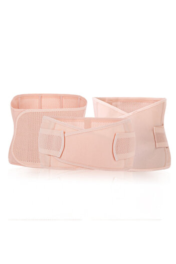 KIKIBEBE Tummy Tuck Belt – Reinforced Breathable Girdle for Women-beige