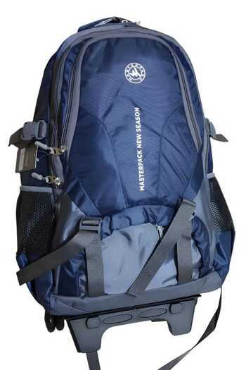 MASTER PACK Luxury Laptop Compartment, Squeegee and Wheeled Mountaineer Travel Backpack - Orcamp 500 ml Thermos Gift