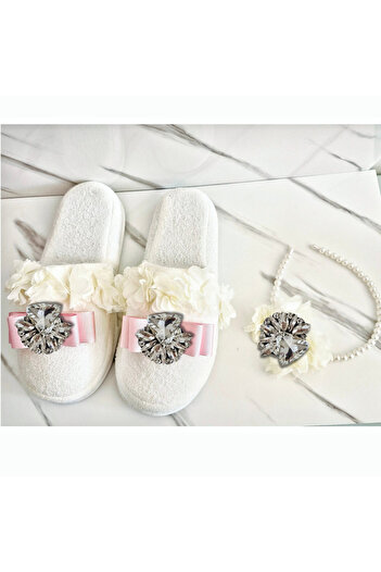 pegu baby collection Pink Ribbon Crystal Bag Maternity Slippers and Pearl Crown Avant-Garde Team