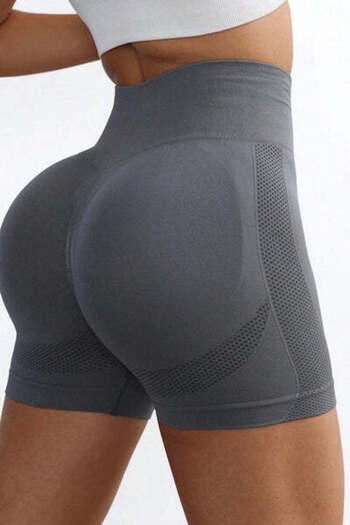 StreetWear Outlet Short High-Waisted Elastic Leggings for Yoga and Training