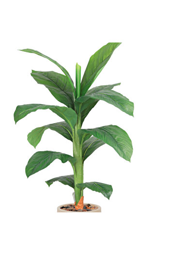 co arma Artificial banana leaf tree (110 cm) plastic pot