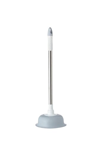 OEM Metal Handle Drain Unclogging Pump, Gray, 56 cm