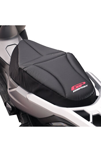 GP KOMPOZİT Gp Kompozit for Voge Sr1 2023-2025 Compatible Mesh Motorcycle Comfort Saddle Cover Black