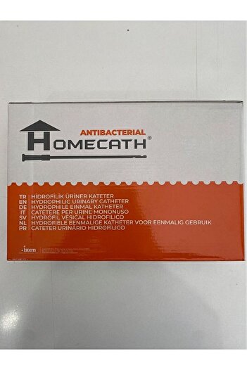 Homecath 18-20 Tak Sonda Hidrofilik Kateter Kendinden Kayganlaştırıcılı Jelli Sonda 2018 30 Adet