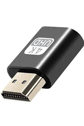 divendi-ro HDMI adapter for monitors and graphics card, 4K resolution - Black