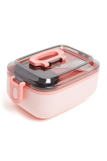 R&B Pink School Lunch Box