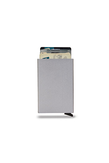 OEM Metal Card Wallet, Silver