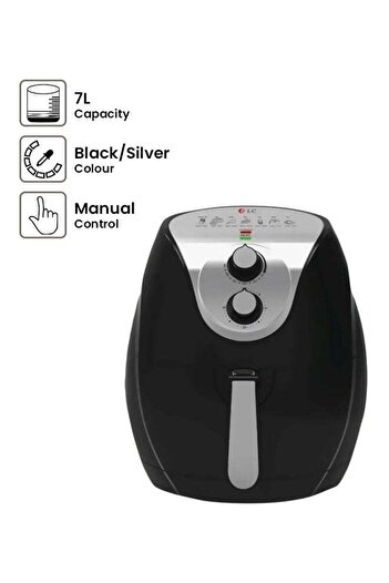 DLC Air Fryer 7L DLC-2027 Black/Silver