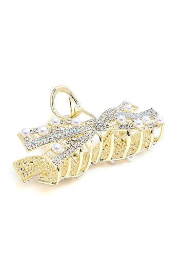 R&B White LADIES HAIR CLAW