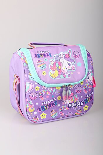 MUGGLE "Dekomus Wet Wipes Gifted" "Unicorn Collection" Thermos Lunch Box