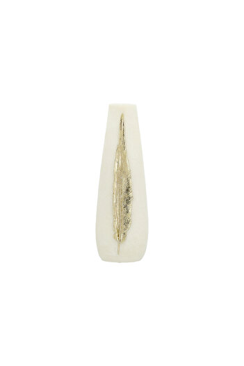 Generic Feather Gold Ceramic Vase 14.5*11.5*42 cm