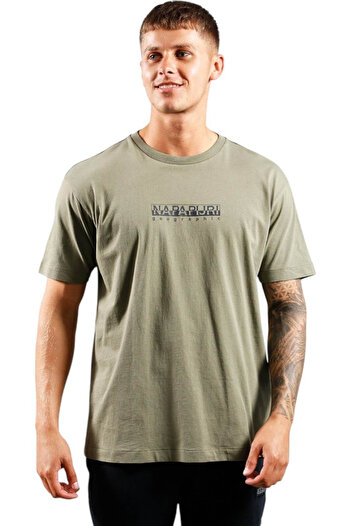 Napapijri Tricou Box Logo SS - I3LG1Y