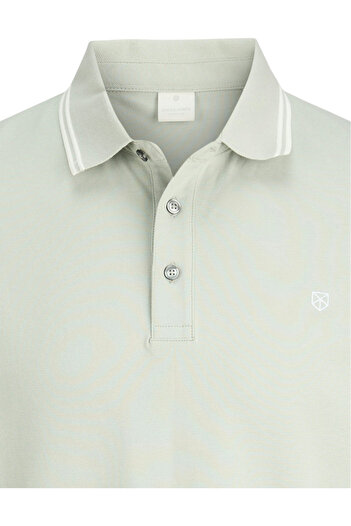 Jack & Jones Tricou JACK & JONES Alex Polo Άνοιξη/Καλοκαίρι 2025 - 12286338-Γκρι
