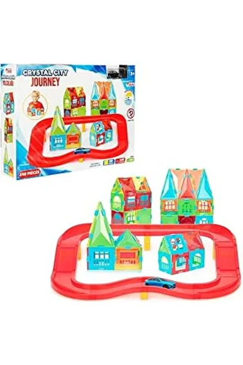 DEDE Crystal City Journey 240 Piece Toy