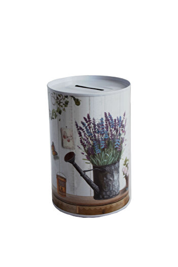 PUFO Home Sweet Home metal decorative piggy bank, 12 x 8 cm