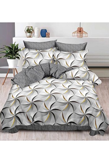 CHIRASO FINET Cotton Bed Linen, Classic Sheet 240x250cm, Duvet Cover 200x230cm, 4 Pillowcases