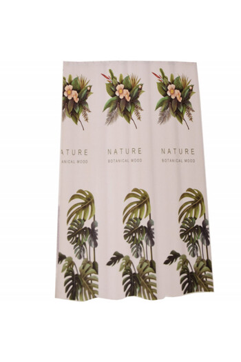 PUFO Shower curtain Tropical Nature, 180 x 180 cm